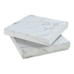 Table basse Florenz 76 x 76 x 38 cm [en.casa] 
