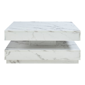 Table basse Florenz 76 x 76 x 38 cm [en.casa] 
