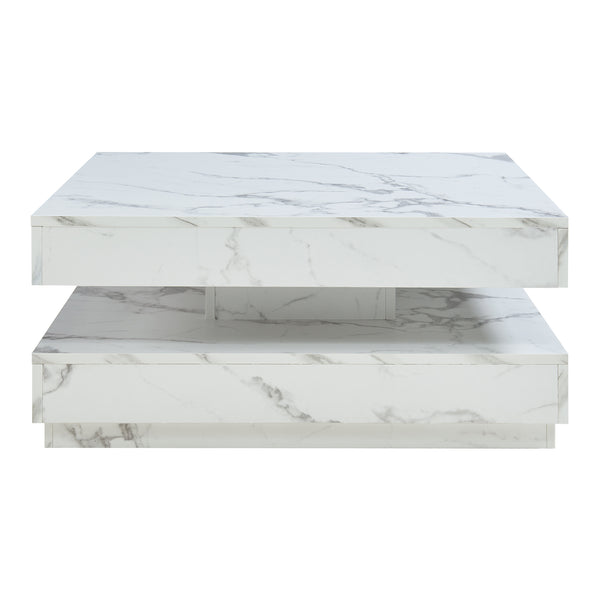 Table basse Florenz 76 x 76 x 38 cm [en.casa] 
