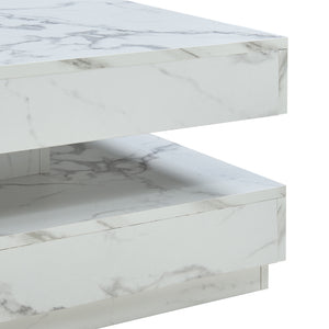 Table basse Florenz 76 x 76 x 38 cm [en.casa] 
