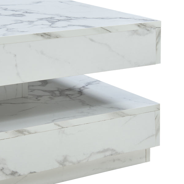 Table basse Florenz 76 x 76 x 38 cm [en.casa] 
