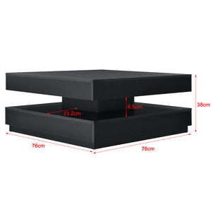 Table basse Florence 76x76x38 cm [en.casa]