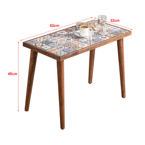 Table basse rectangulaire Gotland 45 x 62 x 32 cm [en.casa]