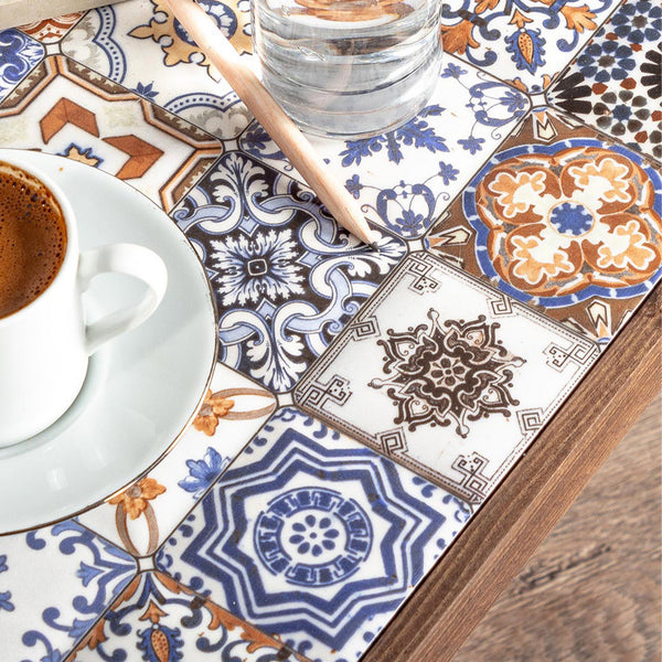 Table basse rectangulaire Gotland 45 x 62 x 32 cm [en.casa]