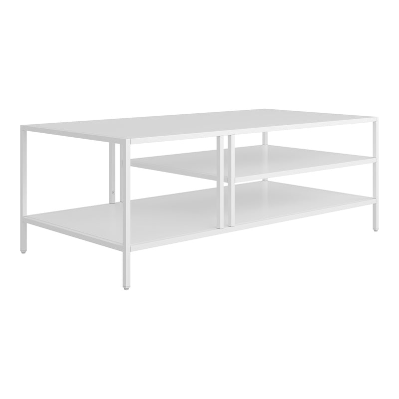 Croquis coté Table basse Kumlinge métal [en.casa]