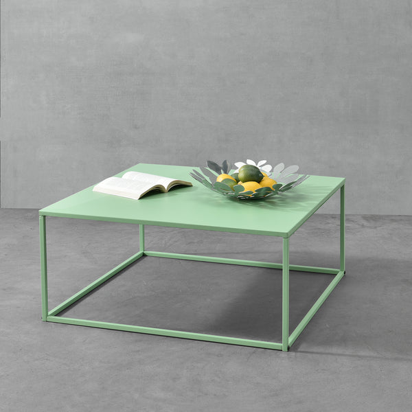 Table Basse Carrée Lebus 38 x 85 x 85 cm [en.casa]