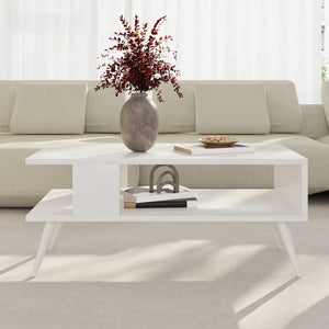 Table basse Lycksele 40x90x45 cm en différentes couleurs [en.casa]