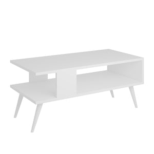 Table basse Lycksele 40x90x45 cm en différentes couleurs [en.casa]