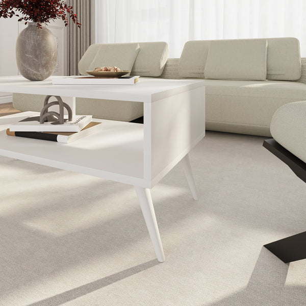 Table basse Lycksele 40x90x45 cm en différentes couleurs [en.casa]