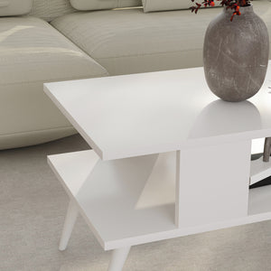 Table basse Lycksele 40x90x45 cm en différentes couleurs [en.casa]