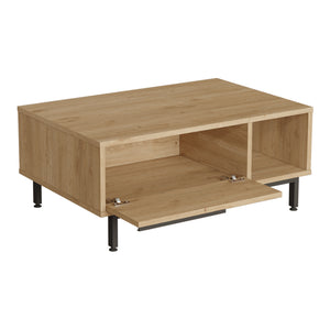 Table basse de salon Majaajoå 90 x 60 x 38 cm [en.casa]