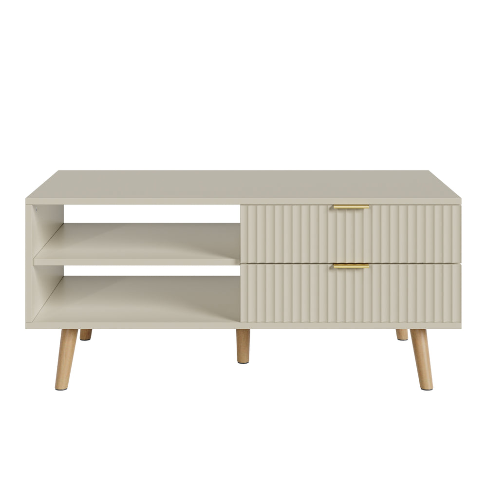 Table basse de salon Nand 100 x 50 x 45 cm [en.casa]