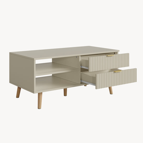 Table basse de salon Nand 100 x 50 x 45 cm [en.casa]