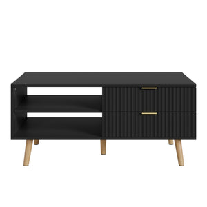 Table basse de salon Nand 100 x 50 x 45 cm [en.casa]