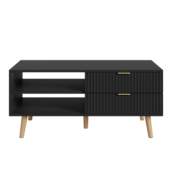 Table basse de salon Nand 100 x 50 x 45 cm [en.casa]