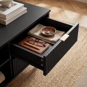 Table basse de salon Nand 100 x 50 x 45 cm [en.casa]