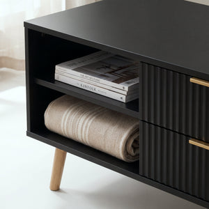 Table basse de salon Nand 100 x 50 x 45 cm [en.casa]