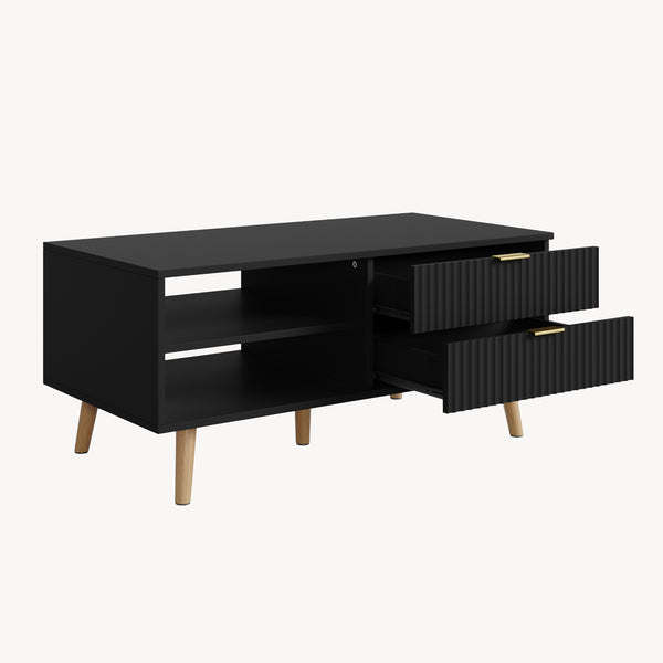 Table basse de salon Nand 100 x 50 x 45 cm [en.casa]