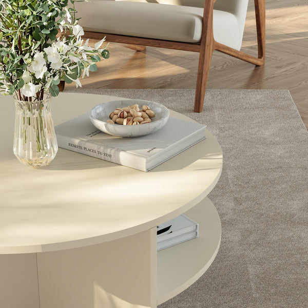 Table basse Reykhon 80 x 41 cm [en.casa]