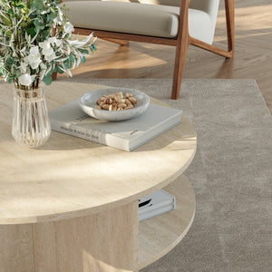 Table basse Reykhon 80 x 41 cm [en.casa]
