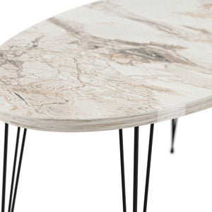 Table basse Skævinge 43x90x50cm en différentes couleurs [en.casa]