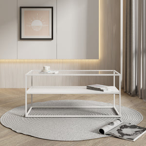 Table basse Solund acier [en.casa]