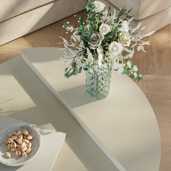 Table basse Tondesdaslo 90 x 90 x 35 cm [en.casa]