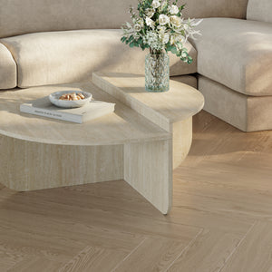 Table basse Tondesdaslo 90 x 90 x 35 cm [en.casa]