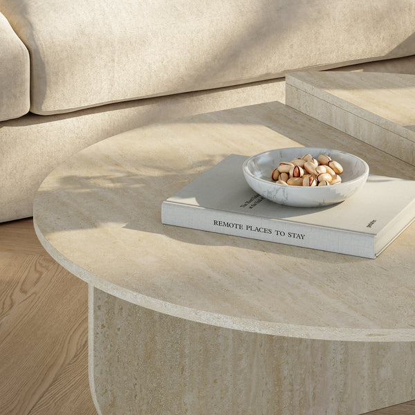 Table basse Tondesdaslo 90 x 90 x 35 cm [en.casa]