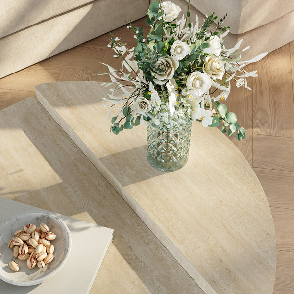 Table basse Tondesdaslo 90 x 90 x 35 cm [en.casa]