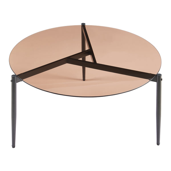 Table basse Ulökantaa Ø80x40 cm [en.casa]