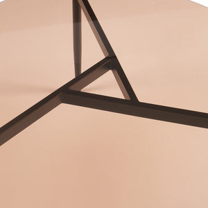 Table basse Ulökantaa Ø80x40 cm [en.casa]