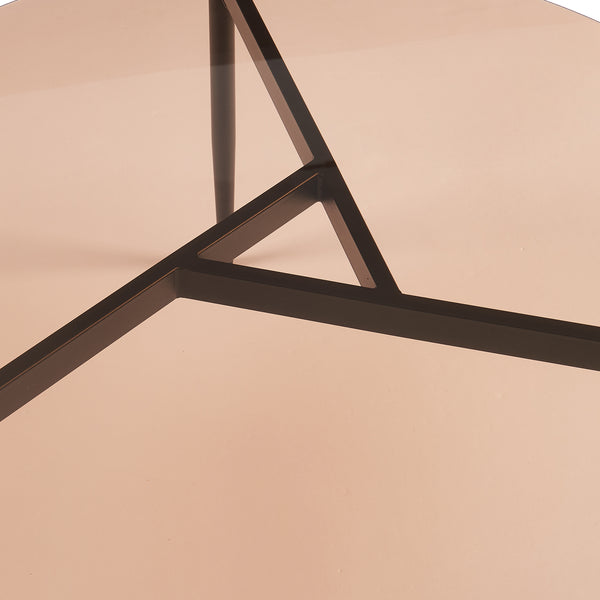 Table basse Ulökantaa Ø80x40 cm [en.casa]