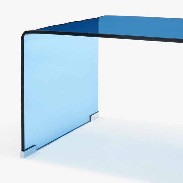 Table basse Väsas verre 90 x 45 x 35 cm [en.casa]