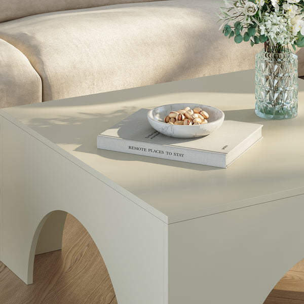Table basse Vivatka 80x80x37 cm [en.casa]