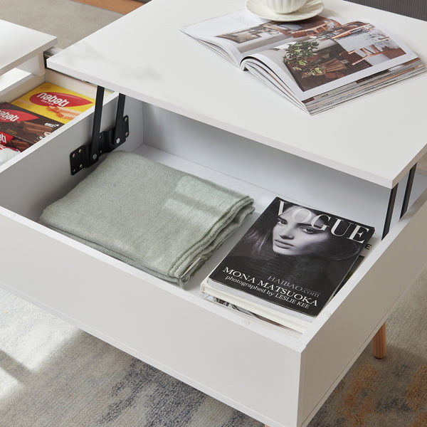 Table basse Flesen 92 x 52 x 41 cm [en.casa]