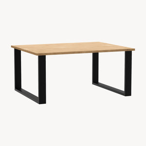 Set de 2 pieds de table Makers Rectangulaire Plusieurs tailles et couleurs [en.casa] 