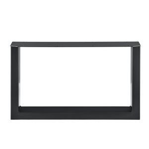 Set de 2 pieds de table Makers Rectangulaire Plusieurs tailles et couleurs [en.casa] 