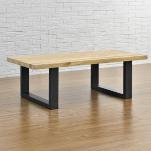 Set de 2 pieds de table Makers Rectangulaire Plusieurs tailles et couleurs [en.casa] 