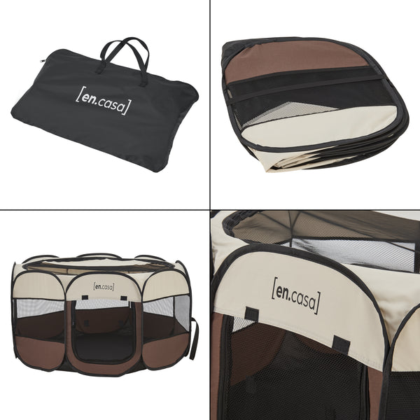 Parc pour chiens pliable Telford en différentes tailles [en.casa]