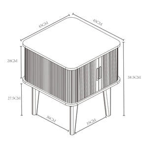 Table d'appoint Tysvær [en.casa]