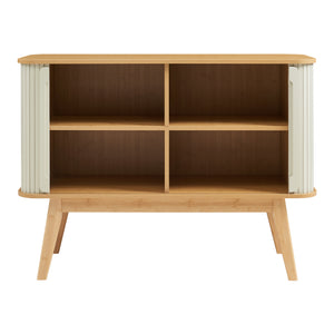 Buffet Tysvær bambou 110 x 40 x 80 cm [en.casa]