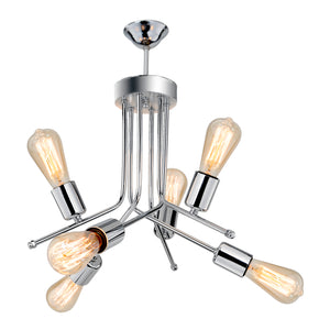 Plafonnier Halesowen en métal 50 cm 6 x E27 [lux.pro]