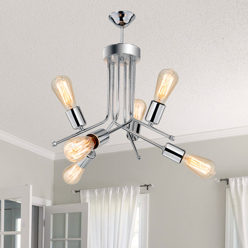 Plafonnier Halesowen en métal 50 cm 6 x E27 [lux.pro]