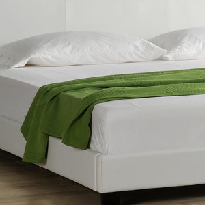 Corium sommier tapissier avec matelas (140 / 160 / 180 / 200x200cm)(7 couleurs)(mousse froide) - avec cuir-synthétique / housse cuir-synthétique / modèrne / avec  sommier à lattes /