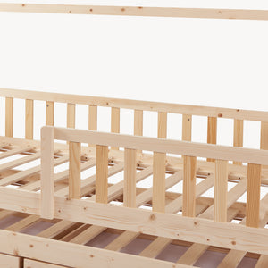 Lit d'enfant double extensible Aarghonmaa 90 x 200 cm [en.casa]