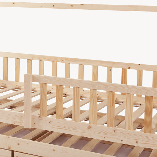 Lit d'enfant double extensible Aarghonmaa 90 x 200 cm [en.casa]