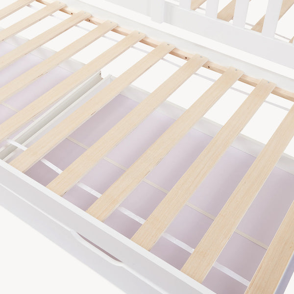 Lit d'enfant double extensible Aarghonmaa 90 x 200 cm [en.casa]