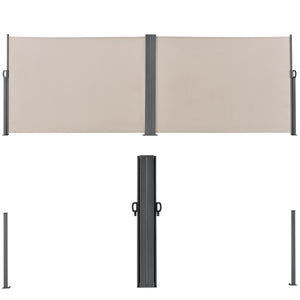 Double Brise-vue Double Pare-soleil Double Garde-vue [pro.tec]