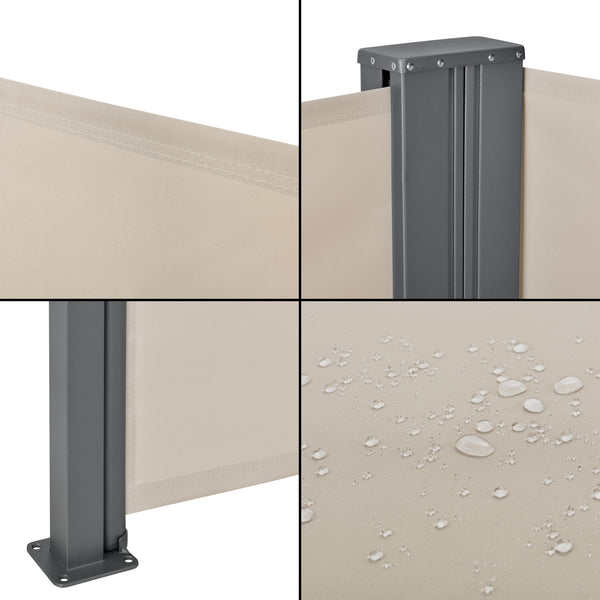 Double Brise-vue Double Pare-soleil Double Garde-vue [pro.tec]